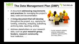 The Data Management Plan (DMP) – How to write one