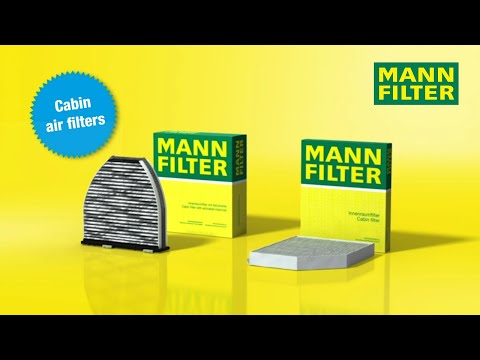 How do cabin air filters work? A product animation by MANN-FILTER