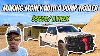 Making Money with My Dump Trailer🔥 | THIS IS HOW I DO IT 