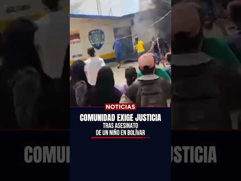 🔥 Incendian sede policial durante protestas por asesinato de un niño