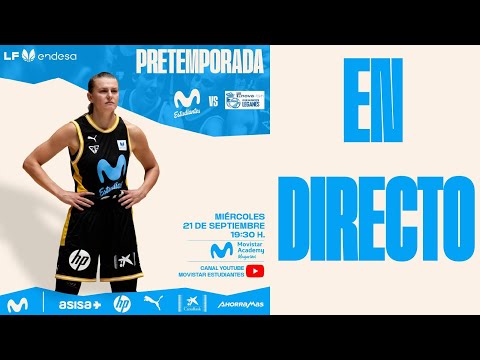 DIRECTO Pretemporada Liga Femenina Endesa: Movistar Estudiantes- Innova TSN Leganés (21/09/22)