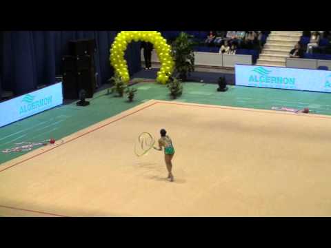 RIVKIN Neta ISR Ribbon Final | Rhythmic Gymnastic World Cup, Bucharest 2013