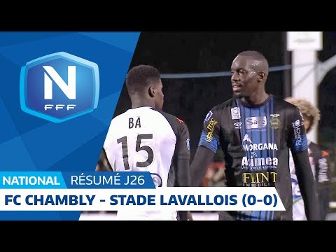 J26 : FC Chambly Oise - Stade Lavallois 0 0, le résumé I National FFF 2018 2019