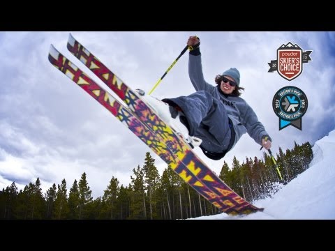 LINE Skis Afterbang 2012/13 Ski - THE ONLY SKI BUILT LIKE A SKATEBOARD