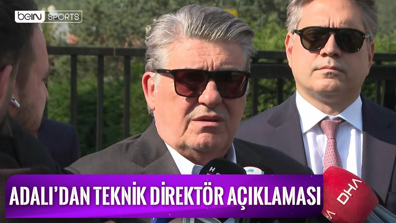 Beşiktaş Başkanı Serdal Adalı'dan Teknik Direktör Açıklaması!