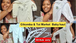 WHERE TO GET BABY CLOTHES  CHEAPLY  IN GIKOMBA MARKET & TOI MARKET .. as low as 50 ksh.