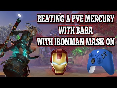 BEATING A PVE MERCURY WHILE WEARING AN IRON MAN MASK - Season 9 Grandmaster Ranked 1v1 Duel - SMITE