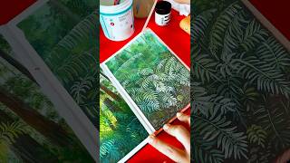 Easy Gouache Painting for Beginners-Step-by-Step Tutorial-How to Paint with Gouache #art #painting