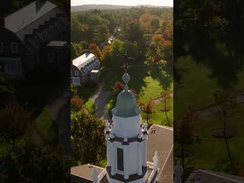 Why Babson? See For Yourself. #shorts #drone #foliage #newengland #babson