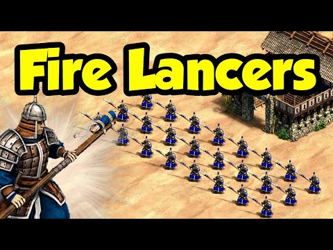 How good are Fire Lancers? (new AoE2 unit!)