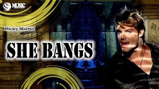 Ricky Martin - She Bangs (Spanish) - 1080p• Full HD (REMASTERED UPSCALE)