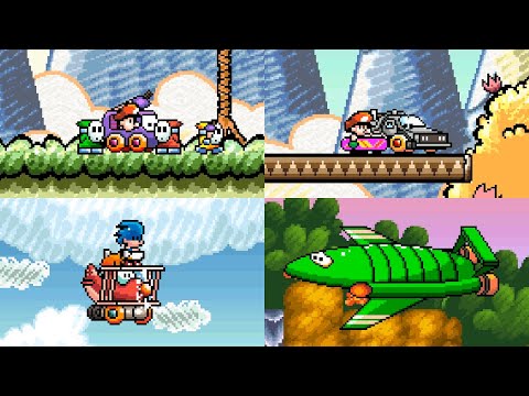 If YOSHI'S ISLAND had more TRANSFORMATIONS! (complete series!)