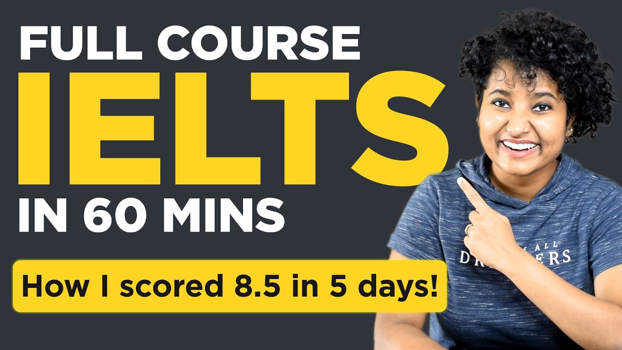 IELTS 2024 Complete Course in 1 HOUR! (You won't need another video!)