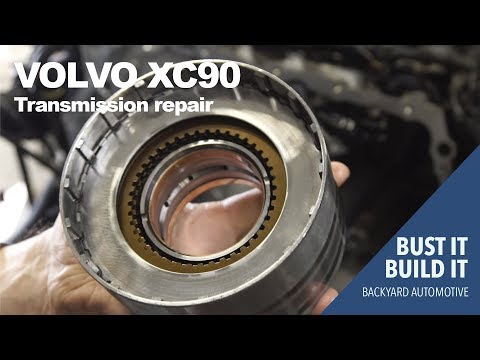 Finding the problem with a XC90 4T65E transmission.