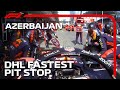 Checo Goes Fastest in the Pits Too! | 2023 Azerbaijan Grand Prix | DHL