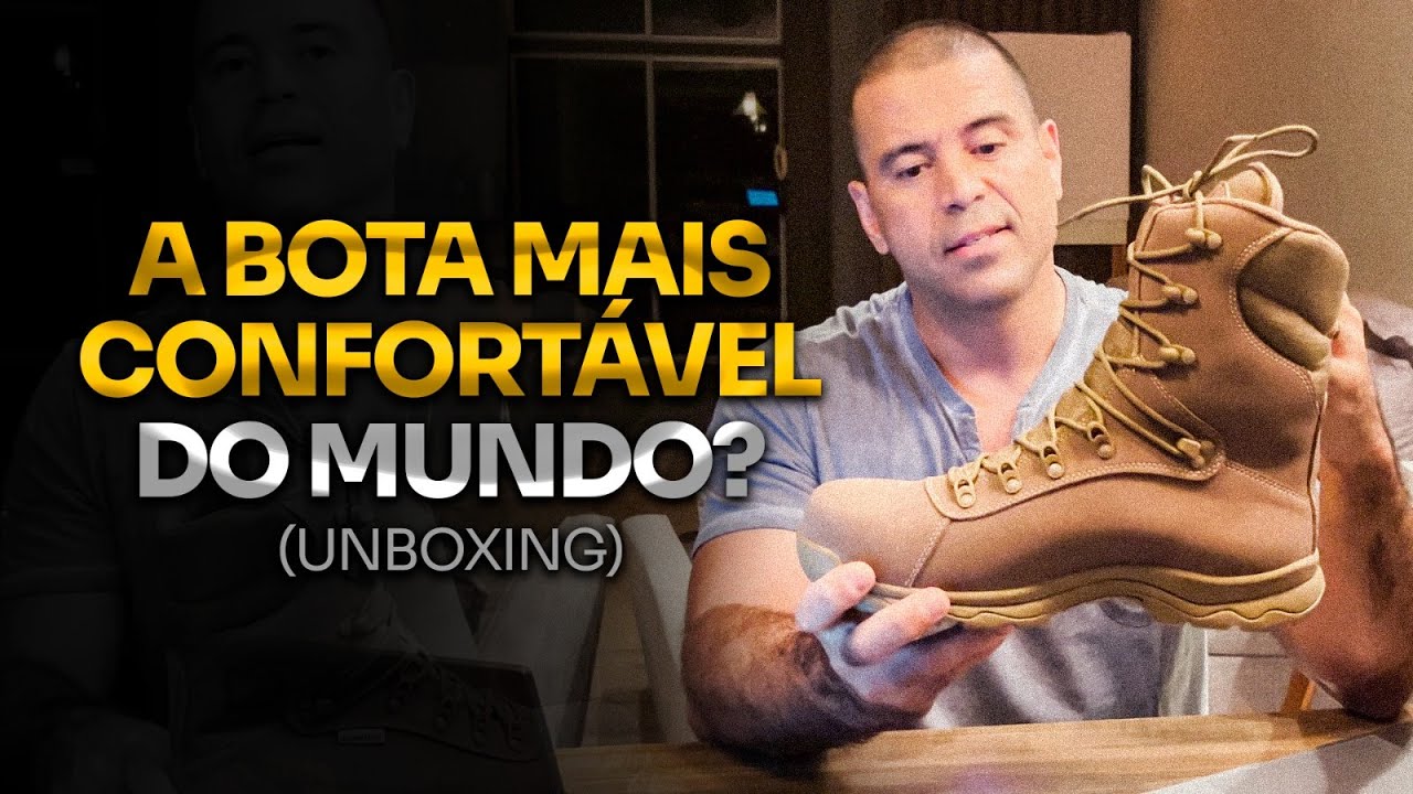 A Bota Mais Confortável do Mundo