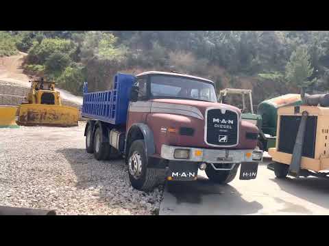 Rare MAN 26.281 6x4 nose truck #vintage #rare #oldmemories #mantrucks #oldtimer #tipper #6x4 #yard
