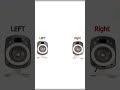 LEFT RIGHT Channel Test
