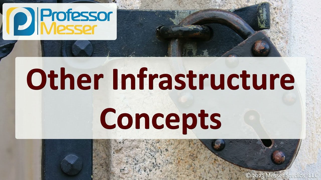 Other Infrastructure Concepts - CompTIA Security+ SY0-701 - 3.1