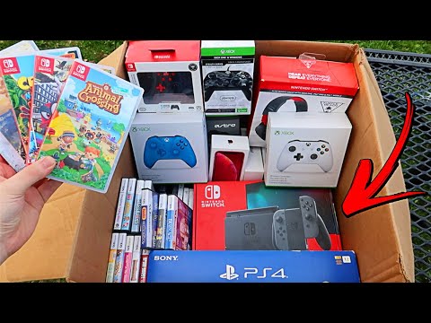 JACKPOT!!! Mergulho na lixeira Gamestop