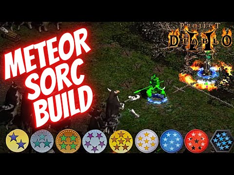 Project Diablo 2 (PD2) Sorc Build Meteor Guide [Season 2]