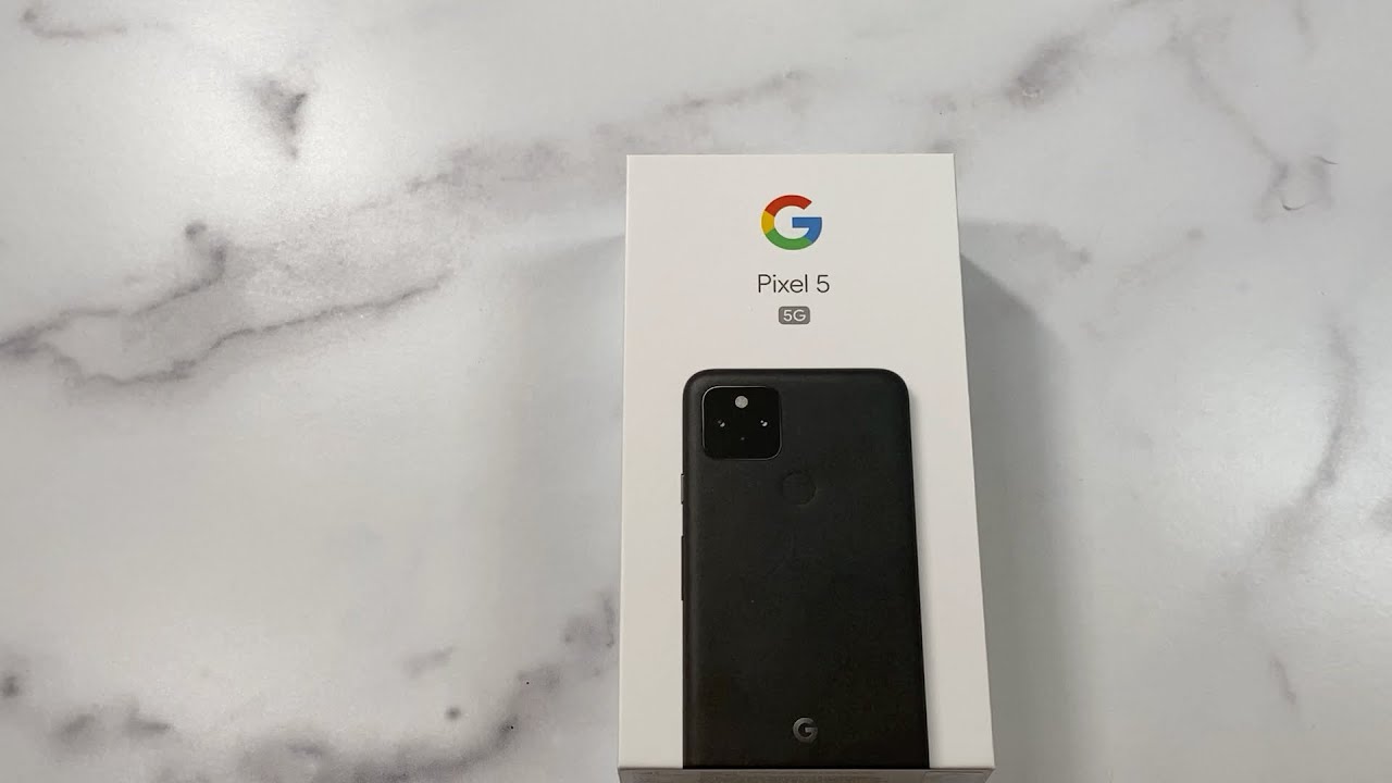 Google Pixel 5 Just Black Unboxing and Overview