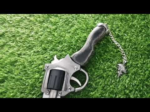 Functional Ras Algethi Revolver Gunblade - SwordsKingdom