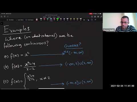 Math 1203-R04 Lecture 10 - Finding where a function is Continuous