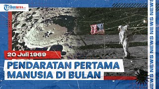 Download lagu Pertama Dalam Sejarah, Manusia Berjalan di Atas Bulan, Neil Armstrong Mendarat dengan Apollo 11 mp3