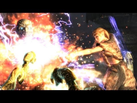 The Elder Scrolls V: Skyrim Gameplay 5 Clear Soljund's Sinkhole of Draugr
