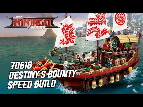 Lego The Lego Ninjago Movie: 70618 Destiny's Bounty Speed Build