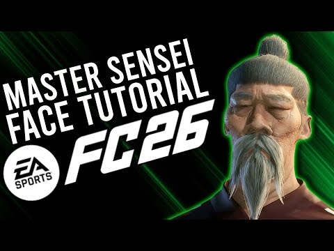 EA FC 26 | MASTER SENSEI | Pro Clubs & Career Mode Face Creation
