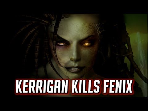 Kerrigan Kills Fenix (and Raynor Vows to Kill Her) - Starcraft Remastered