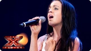 Melanie McCabe sings The One That Got Away by Katy Perry -- Bootcamp Auditions -- The X Factor 2013