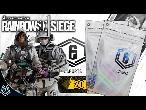 Can we get all 17 Esport Pack items in Rainbow Six Siege?
