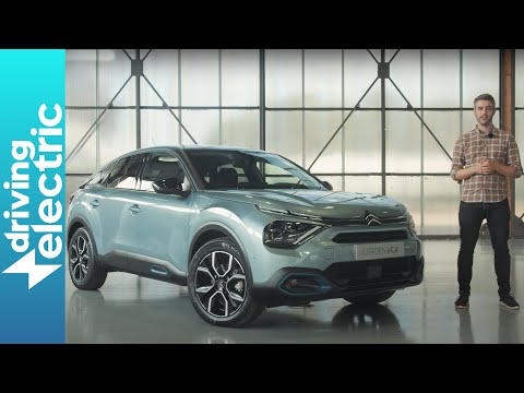 Citroen e-C4 – first look and walkaround of new Citroen electric car – DrivingElectric