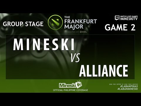 The Frankfurt Majors - Gigabyte.Mineski vs Alliance - Best of 3 - Game 2 - DUNOO  and LON