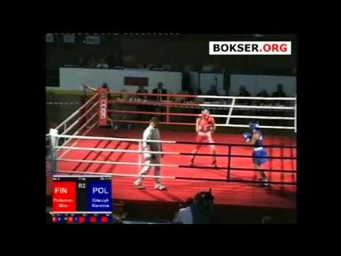 MUEBK: 60 kg: Karolina Graczyk vs Mira Potkonen