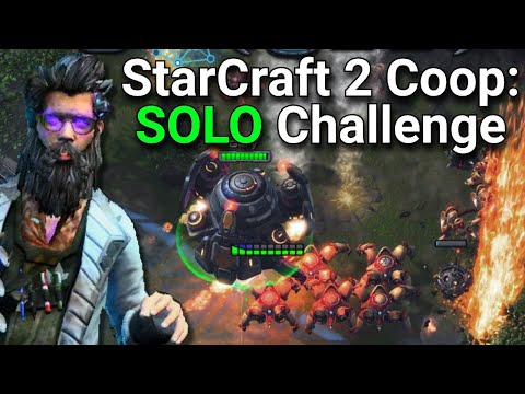 Can I SOLO Brutal +6? StarCraft 2 Coop Solo Challenge!
