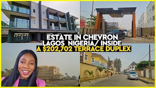 CHEVRON LAGOS NIGERIA | BERA ESTATE | 4 BEDROOM TERRACE DUPLEX FOR SALE