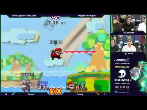 Xanadu 7/1/14 - Csssuf (Falcon) vs. Coney (Wario)