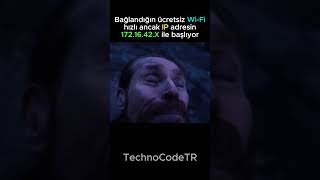 Bağlandığın ücretsiz Wi-Fi'nin IP adresi 172.16.42.X ile başlıyor - Si
