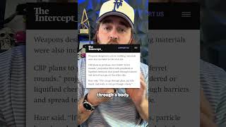 DHS purchases nonlethal weapons banned for military use, including rounds that penetrate walls and glass