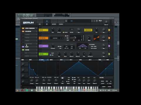 Pluck Synth in Serum, Progressive psytrance  (Wormhole, Fl studio)