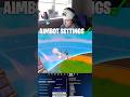 Using AIMBOT Settings For MAX AIM ASSIST On Controller