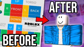 How to Make Your Own Roblox Shirt FREE - (2023)