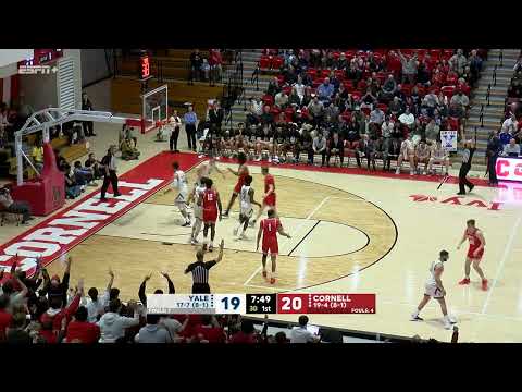 Highlights: Cornell Men's Basketball vs Yale - 02/23/2024