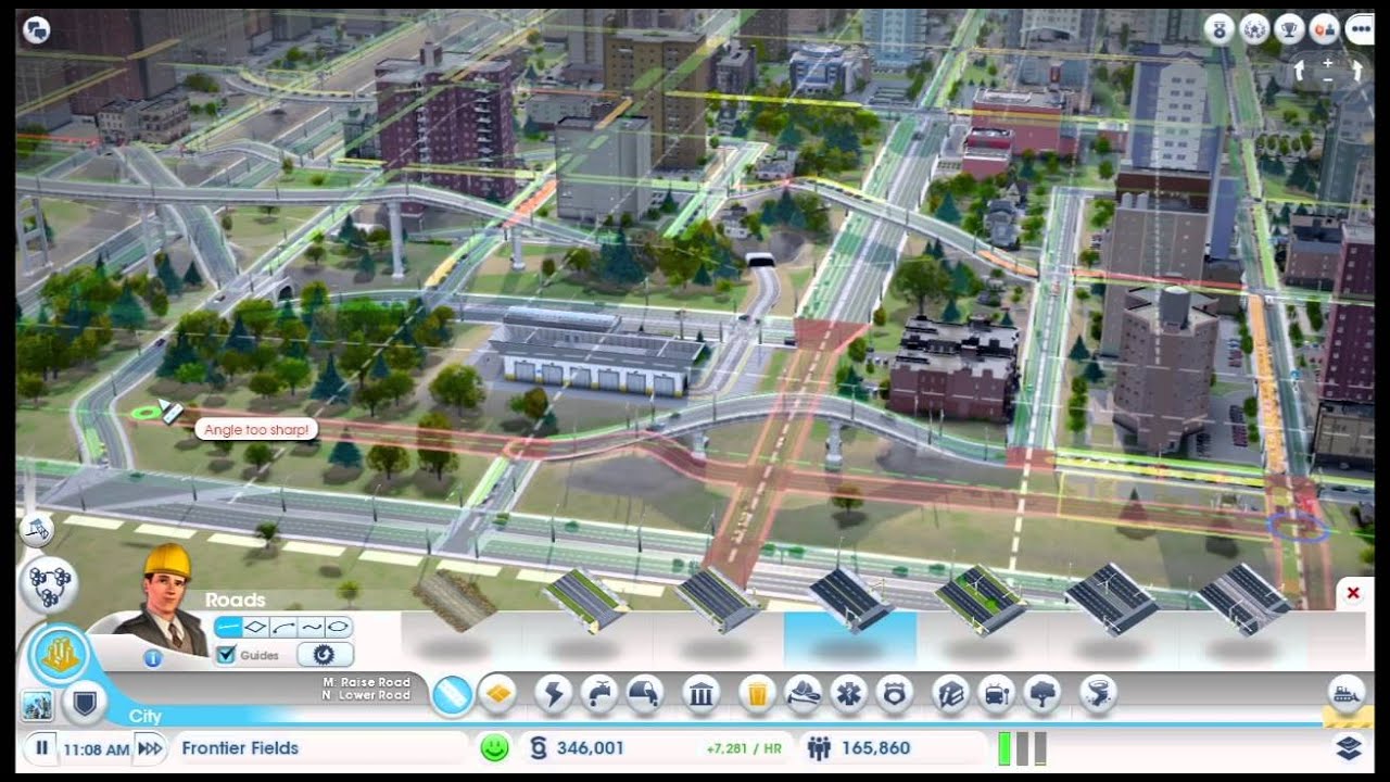 SimCity Raise/Lower Tool Preview - YouTube