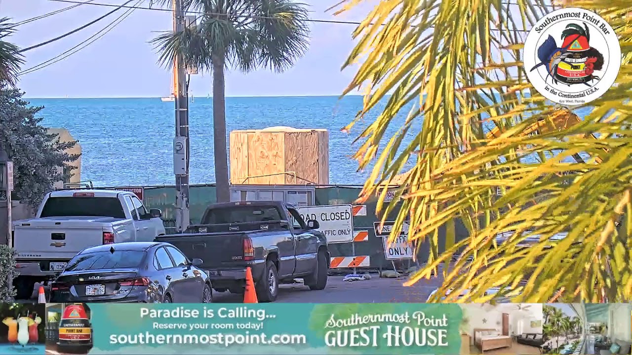 Southernmost Point Live Camera - Key West, Florida LIVE Stream by The Southernmost Point Bar
