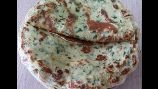 Ispanaklı Peynirli Krep